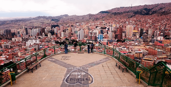 mirador killi killi Los 5 lugares mas visitados en la ciudad de La Paz