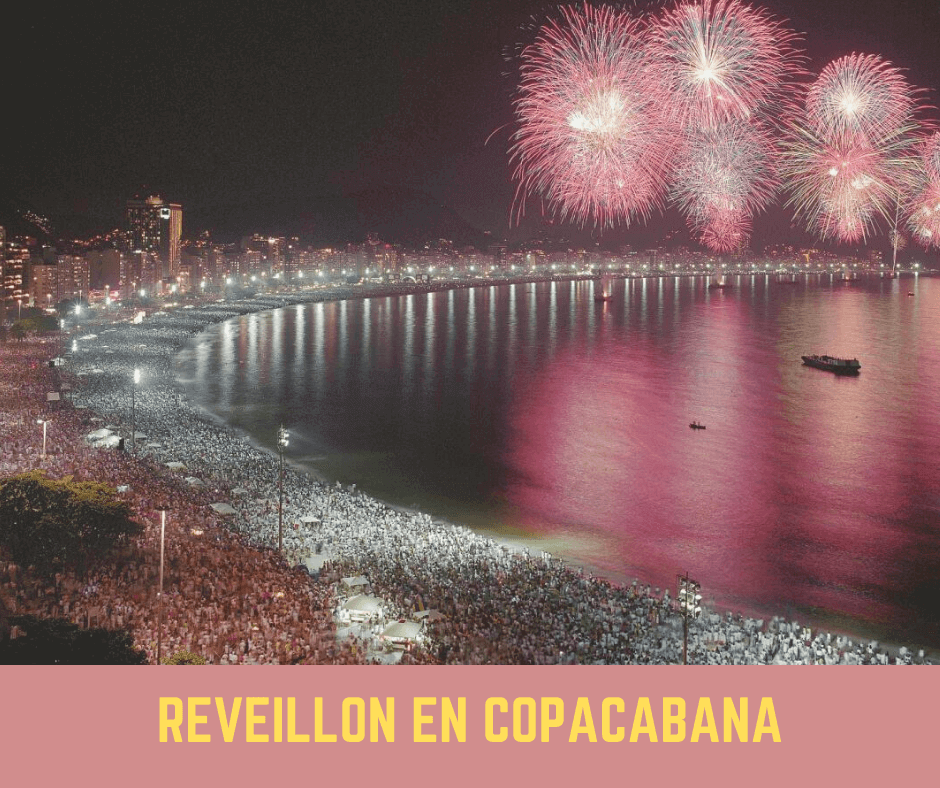 reveilon en la playa de copacabana brasil