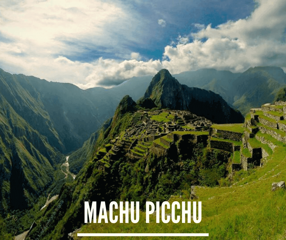  machu picchu de peru - 5 destinos de américa 