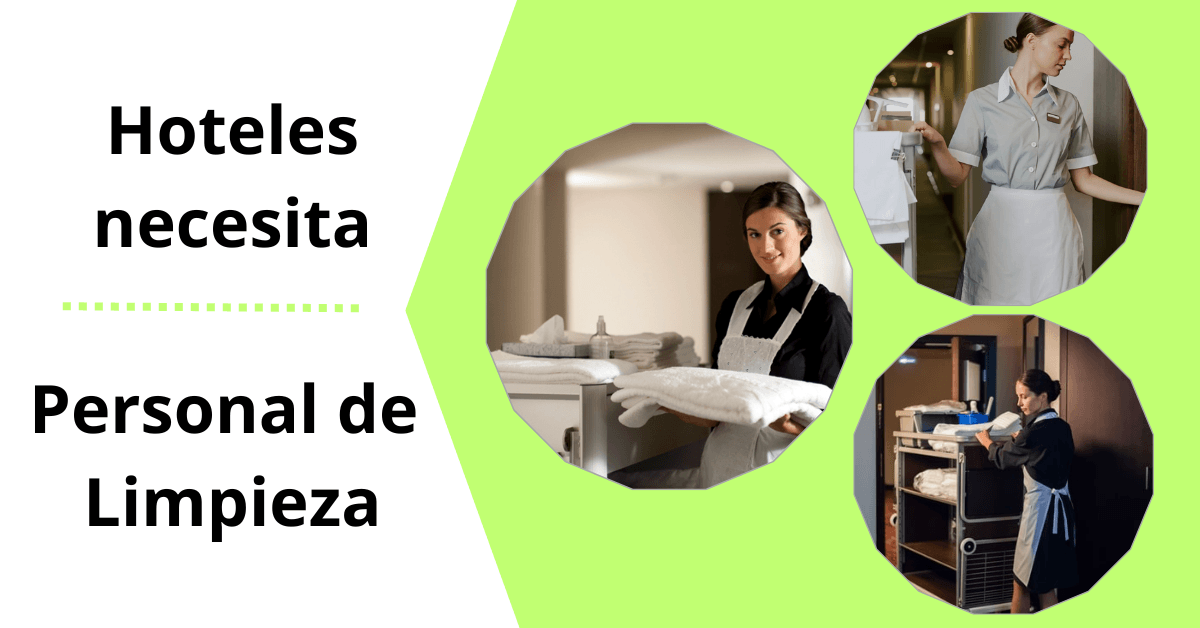 Únete a nuestro equipo de limpieza en hoteles